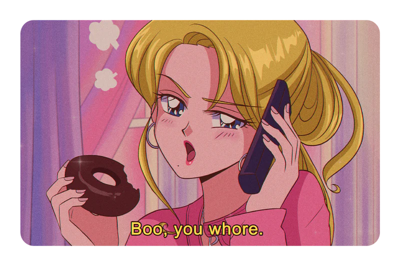 You whore